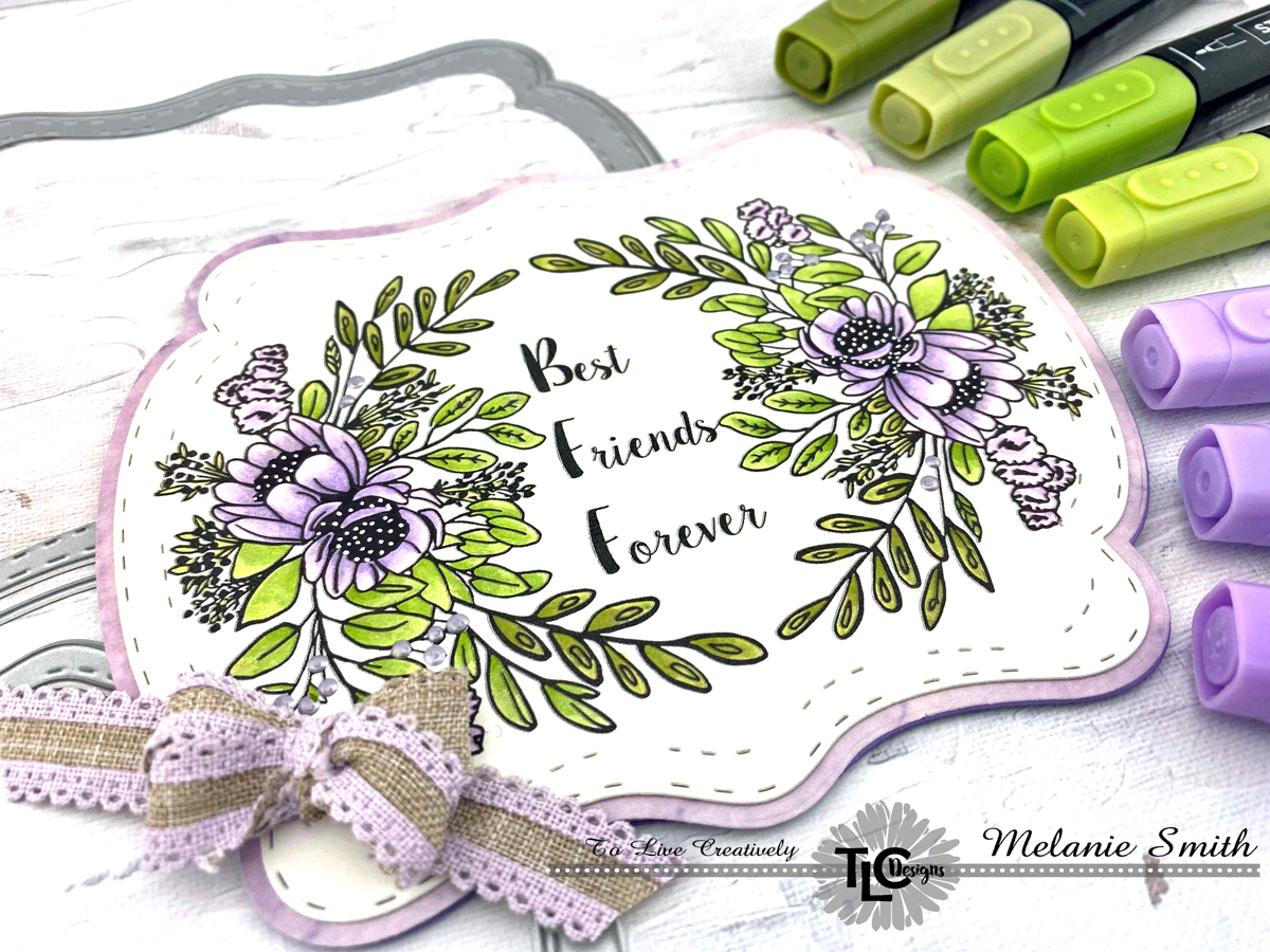Melanie Stamps TLC Designs Best Friend Ever
