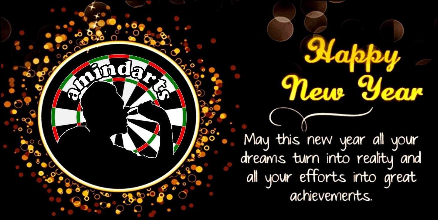 All About Darts ALL DARTERS HAPPY NEW YEAR