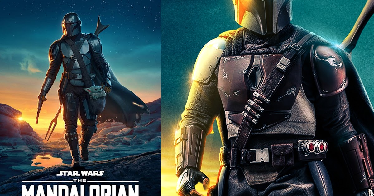 StarWars Mandalorian Movie Poster In Photoshop - BaponCreationz