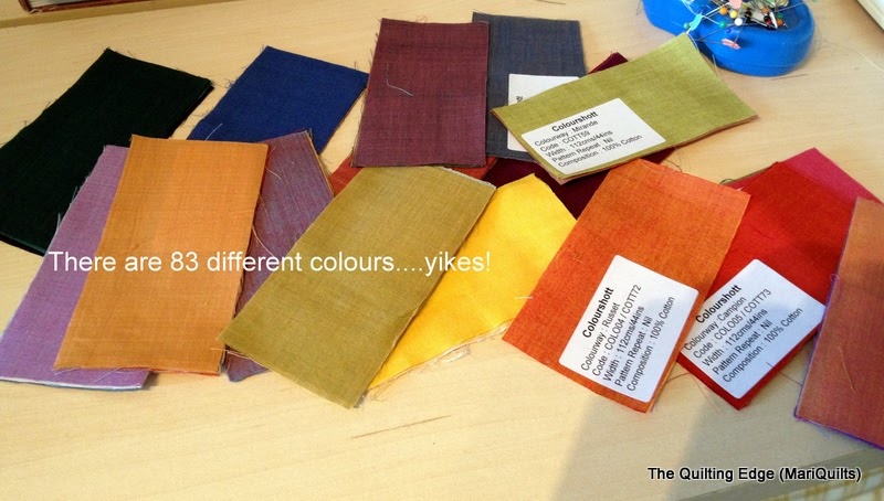 The Quilting Edge: Who Does This to a Colour Junkie