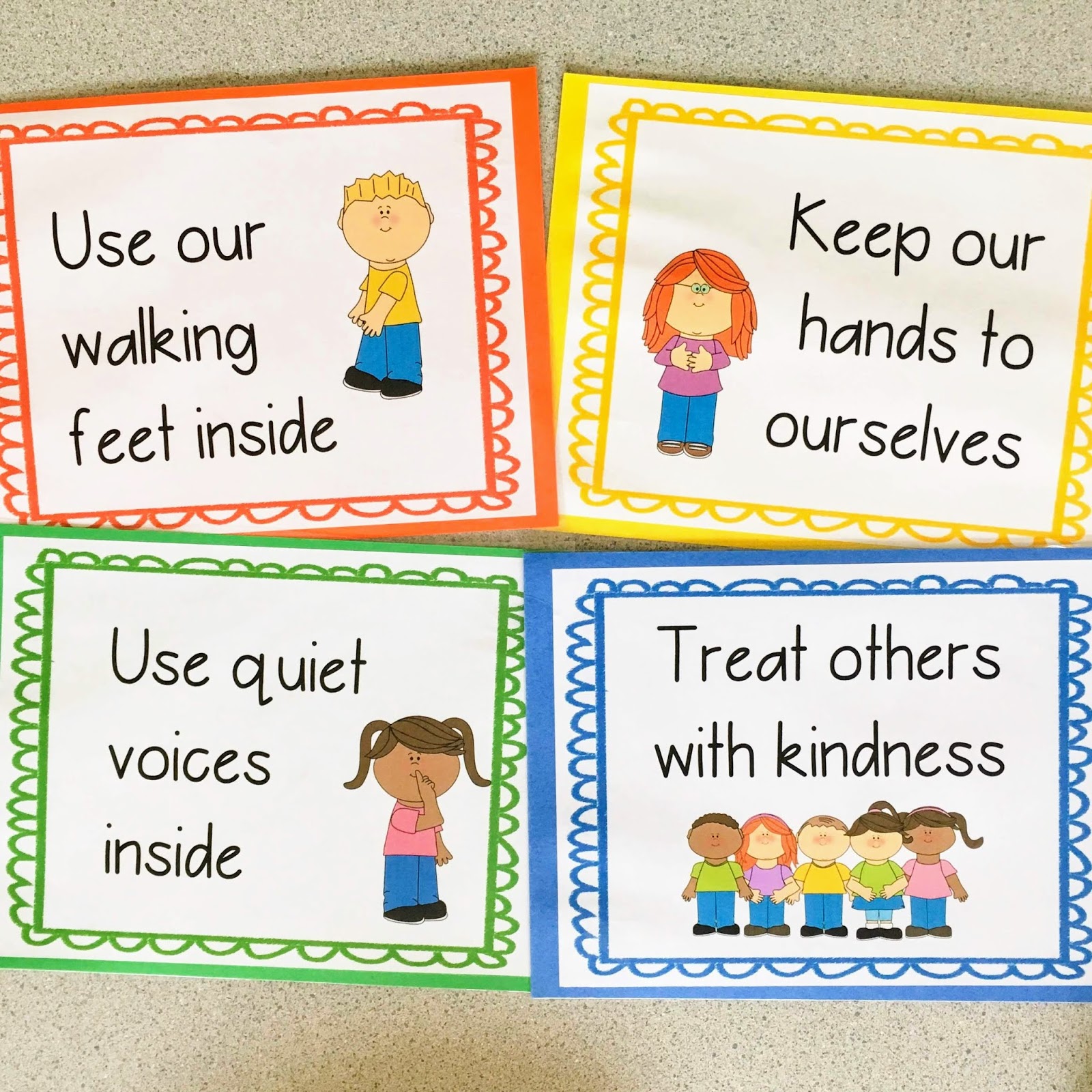 Classroom Rules And Expectations Printable Free