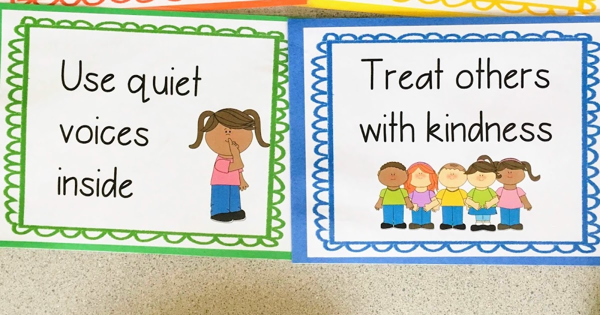 Establishing Rules and Expectations in the Preschool Classroom Teach