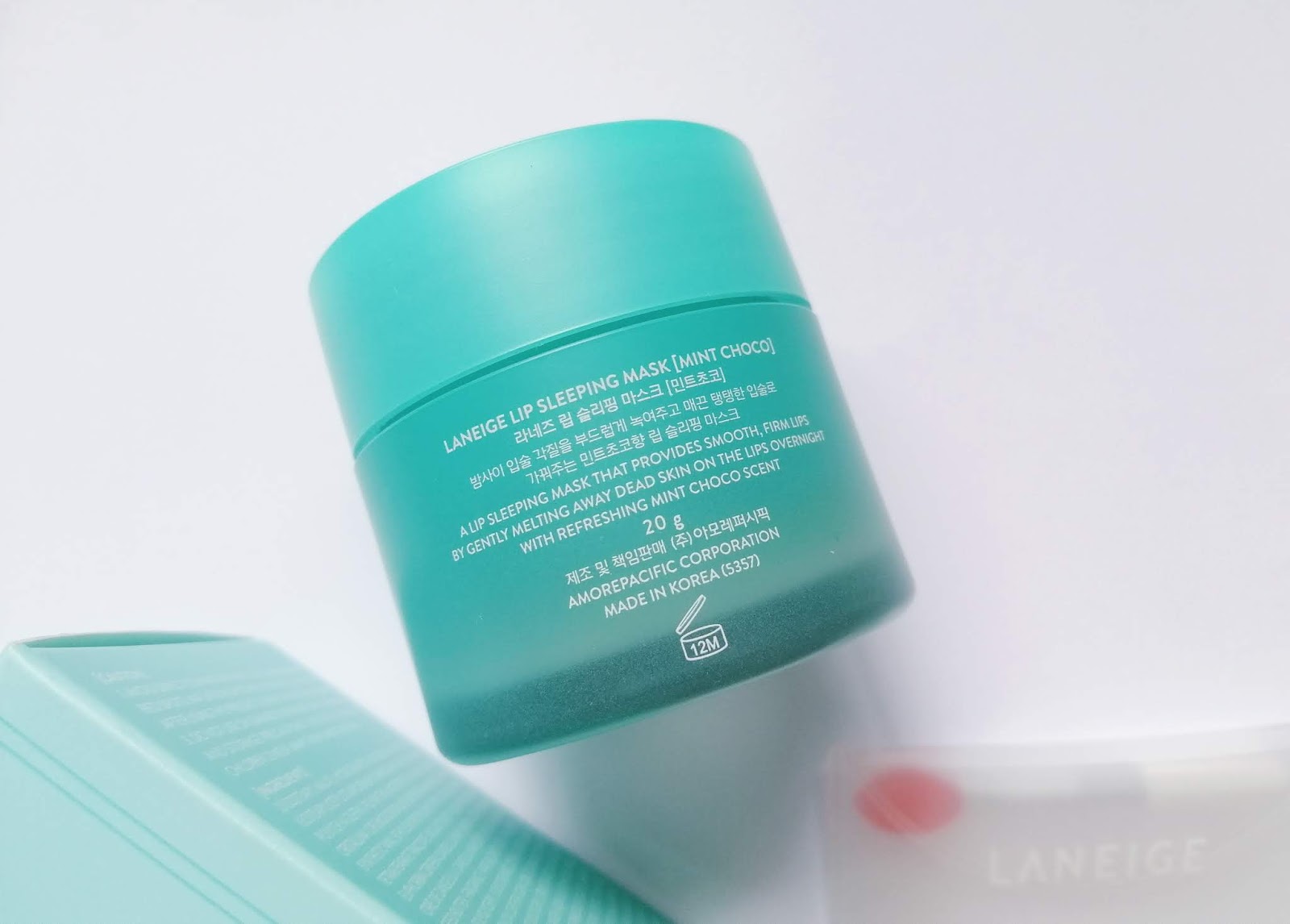 Lucky Citrine Laneige Lip Sleeping Mask in Mint Choco