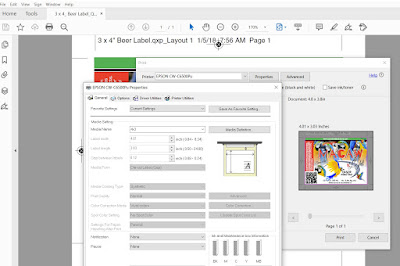 C6000 Reader Dialog Box
