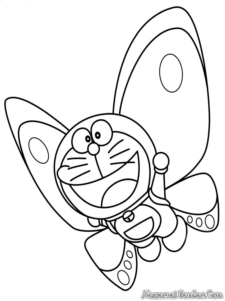 Mewarnai Gambar Doraemon | Mewarnai Gambar