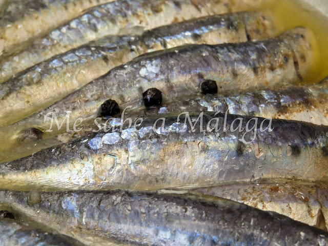 receta de sardinas en cazuela de Málaga