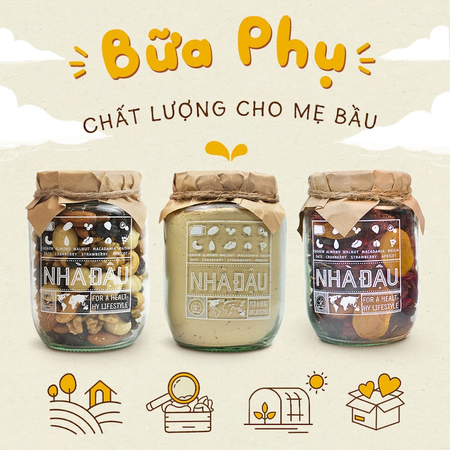 [A36] Mixnuts 5 loại hạt nên bổ sung cho phụ nữ mang thai