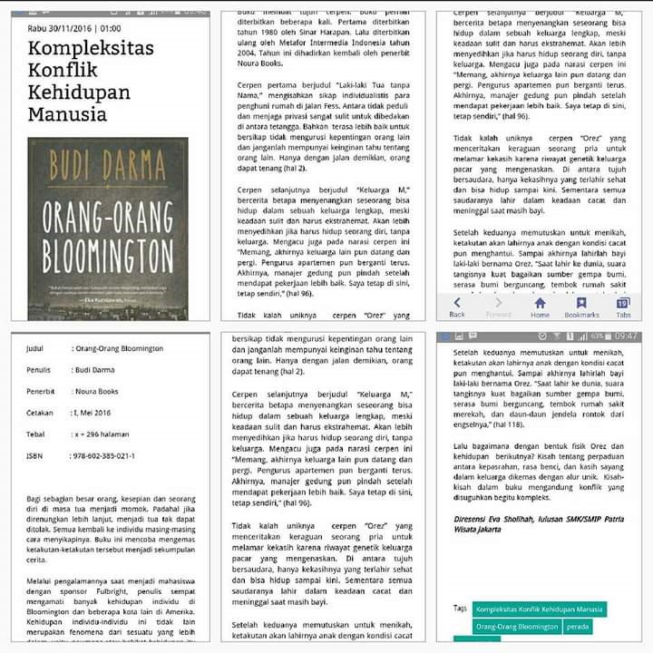 Resensi orang orang bloomington