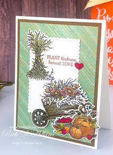 I personally believe that if you plant kindness you will harvest love in return!  My card today is all about that!  Click to learn more