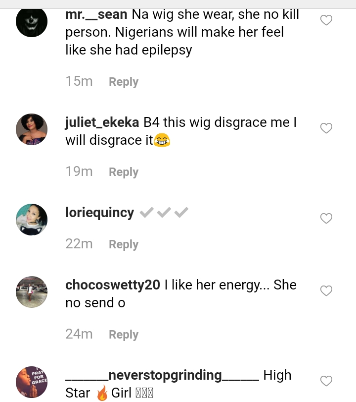 She got applauds from social media uses for what she did.