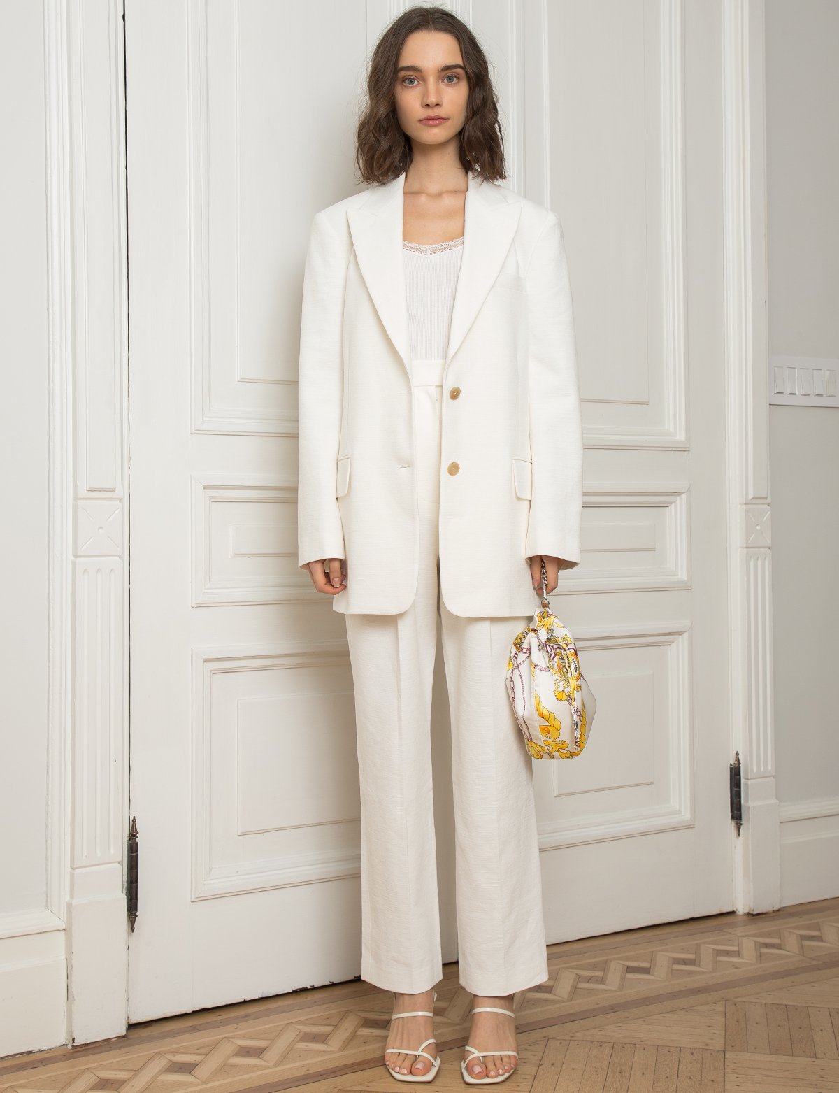 Style File | Spring Trend: The White Trouser Suit / Pantsuit