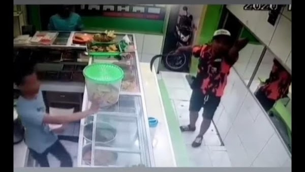 Viral Pria Berbaju Ormas Todong Pegawai Warteg di Jakbar, Pelaku Ditangkap