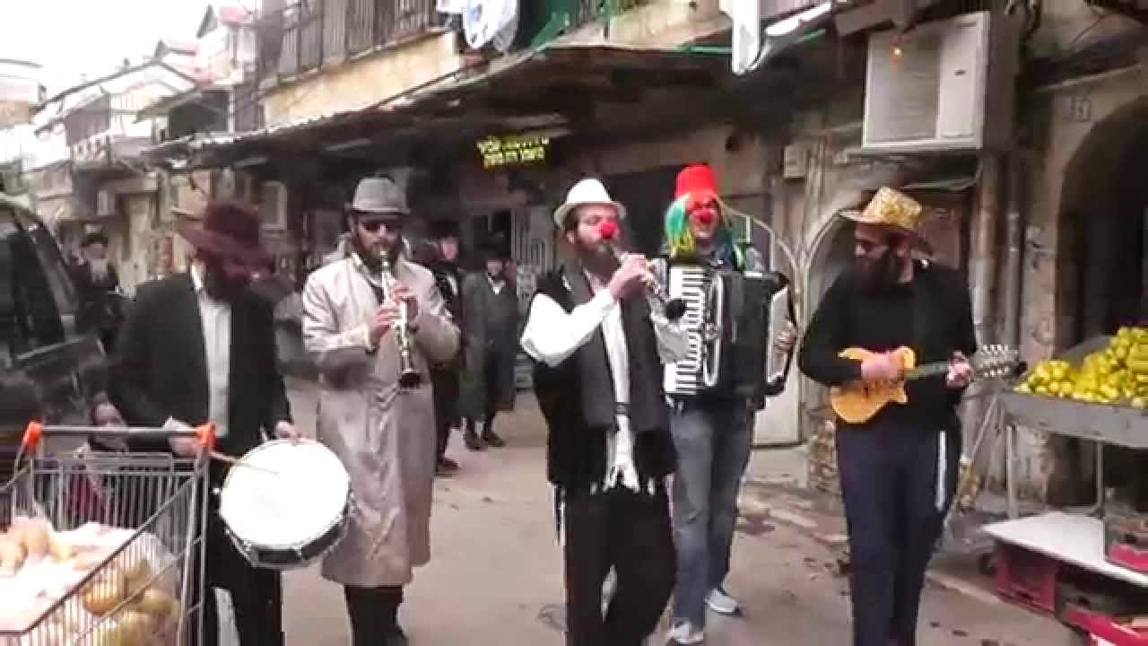 Purim Klezmer en Meah Sheaarim