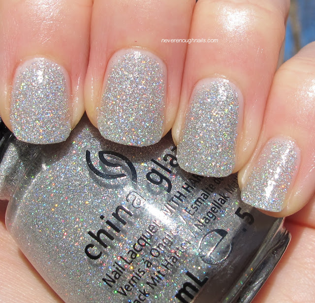 Never Enough Nails: Instead of real snow, I have China Glaze Glistening ...