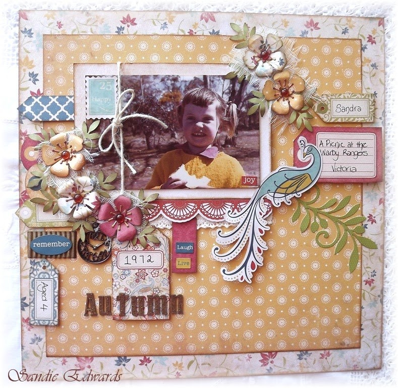 Delightfully Crazy: Autumn Layout - The Scrapbook Store & Bird is the ...