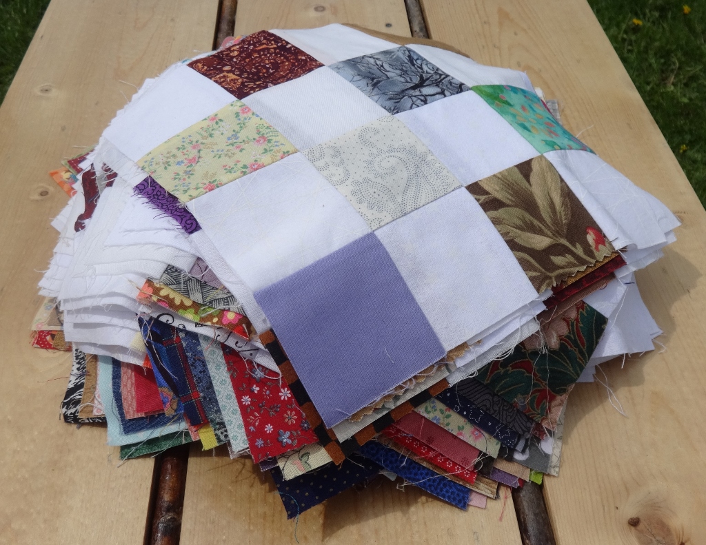 Inch by Inch Quilting Postage Stamp Quilt Blocks