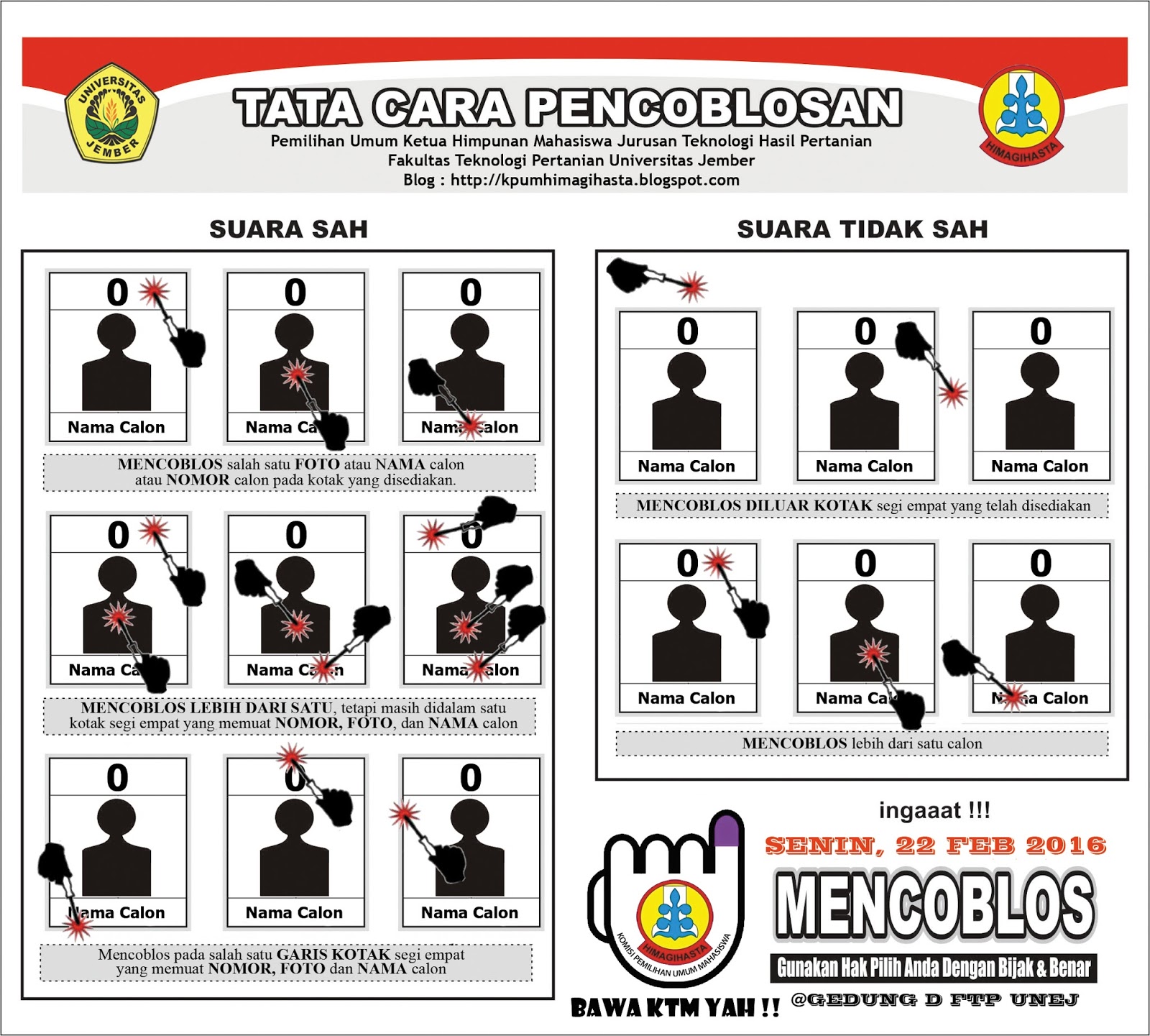 WHO IS THE NEXT LEADER Tata Cara Pencoblosan Pemilihan Umum Ketua
