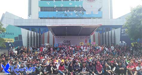 Komunitas Relawan Ini Bersihkan 325 Kg Sampah dari GBK Demi Asian Games 2018 Komunitas Relawan Ini Bersihkan 325 Kg Sampah dari GBK Demi Asian Games 2018
