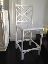 Chinois style bar stool