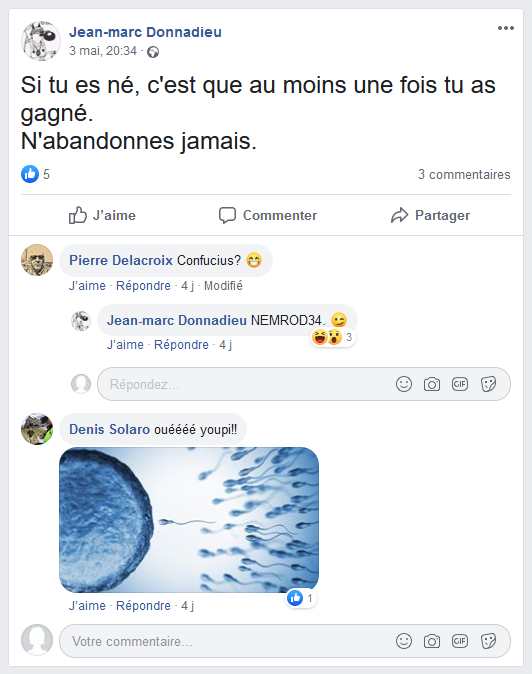 Fort de sa victoire originelle, Jean-Marc Donnadieu n'abandonne jamais... dans Folie Jean-marc%2BDonnadieu%2BVictoire%2B-%2Bwww.facebook.com