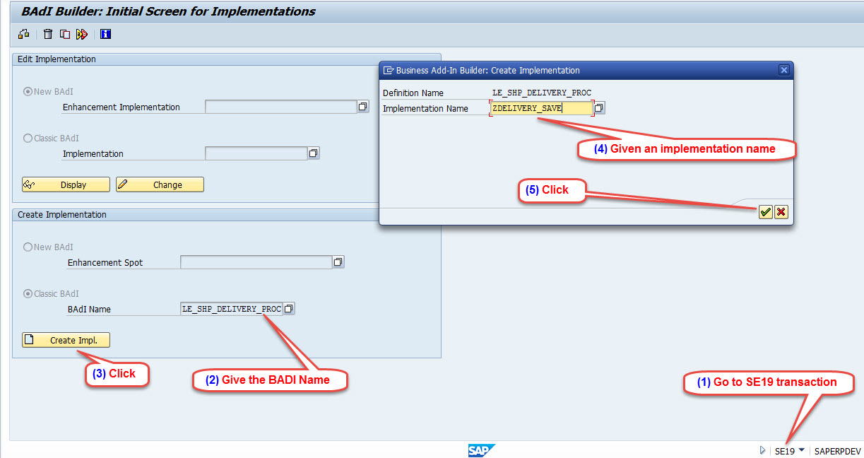 Delivery VL01N and VL02N transaction Save and Post Goods Issue (PGI