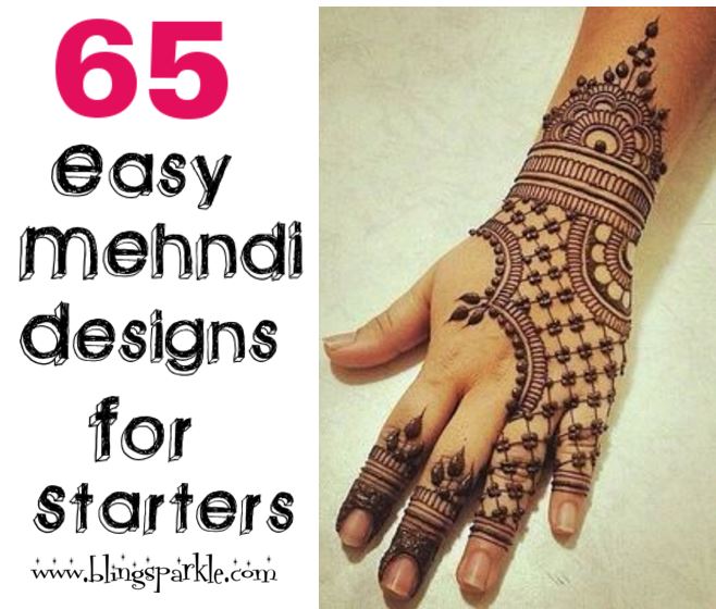 easy henna designs for beginners