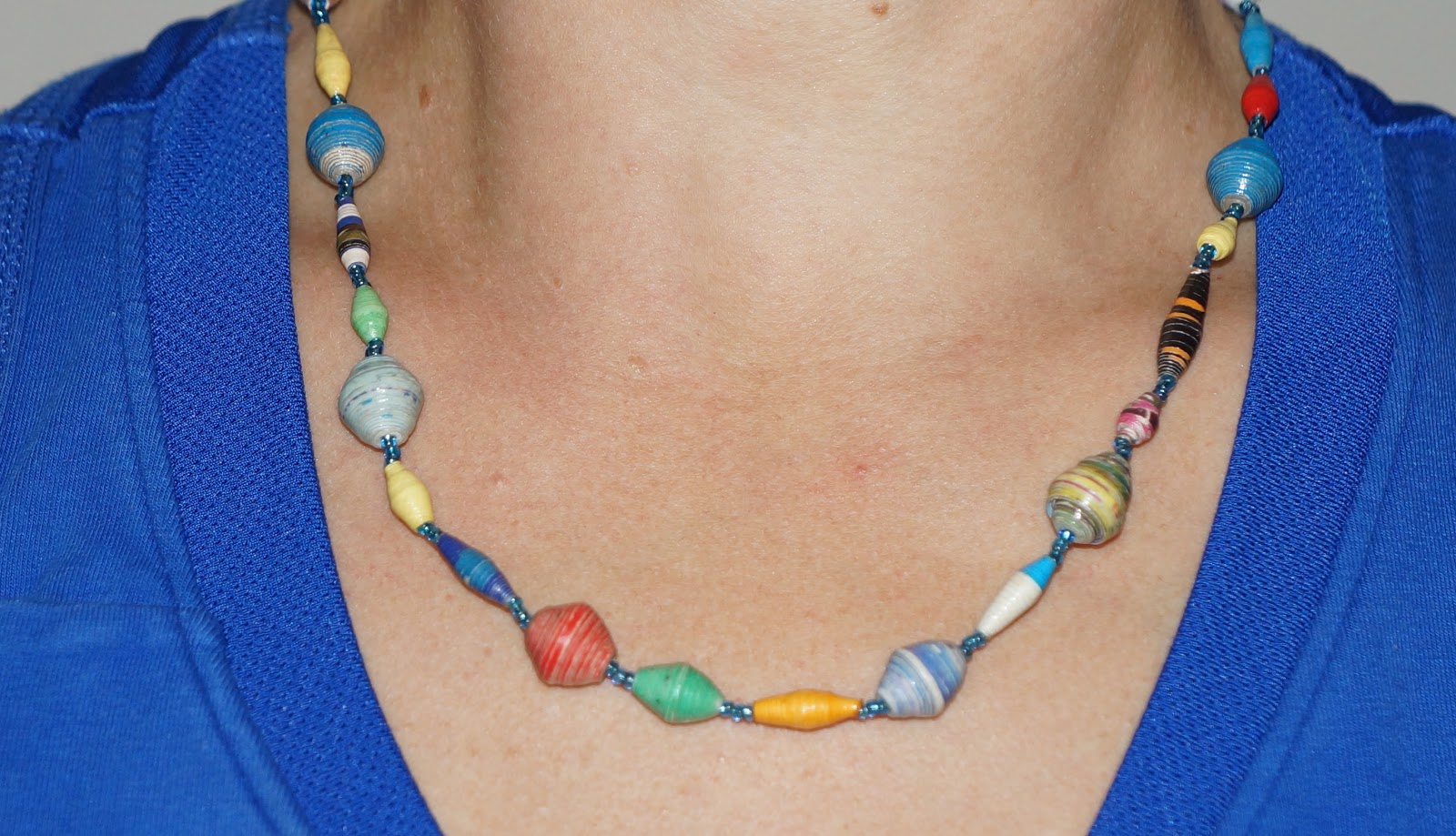 Compassion Family Ugandan Magazine Bead Necklace Giveaway