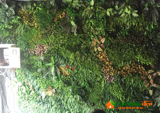 Thi Công tường cây giả - Đẹp như tường cây thật - 7