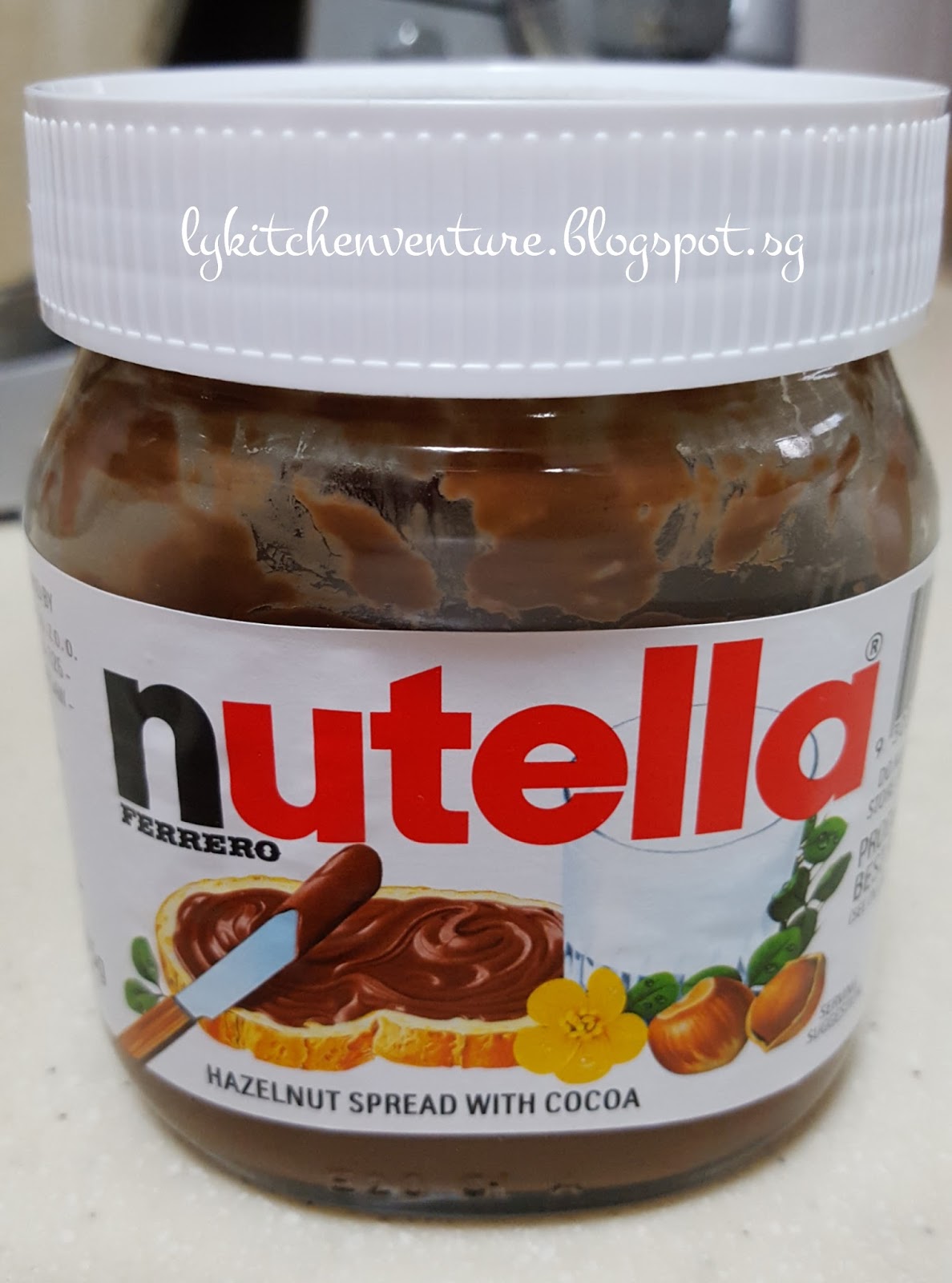 LY's Kitchen Ventures Nutella Swirl Peanut Butter Muffins