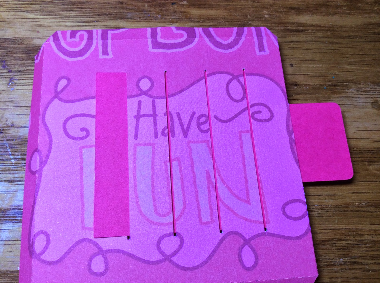 Papercrafts and other fun things: A Hidden Message Card