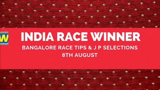 Bangalore Race Selections 8th August