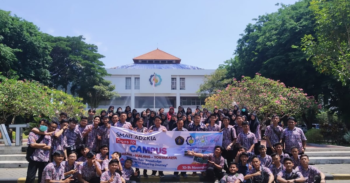 Kunjungan siswa SMAIT Adzkia ke ITS dalam Kegiatan "Goes ...