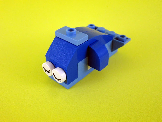 Set LEGO Classic 10706 Blue Creativity Box - modelos extras
