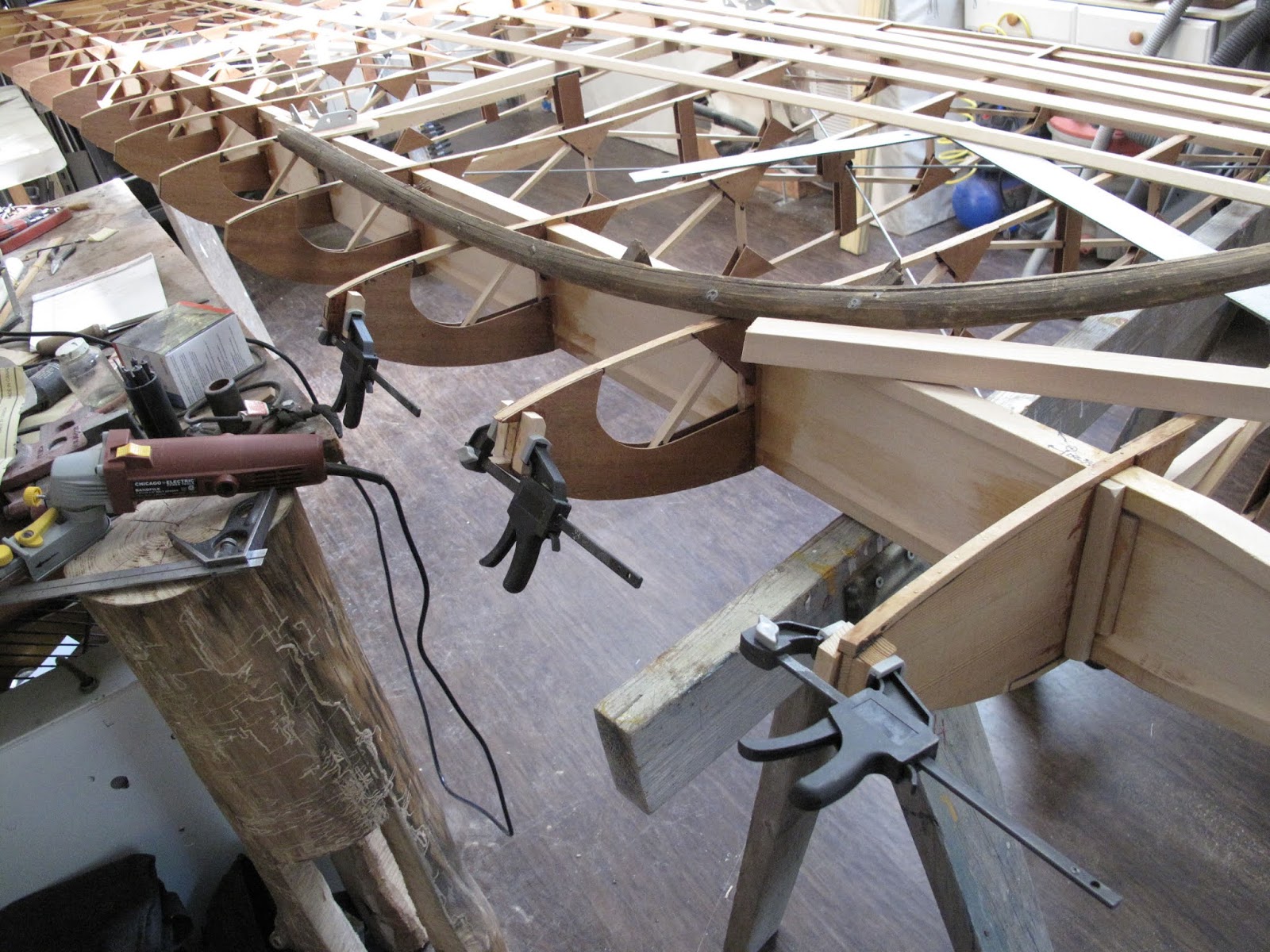 WACO NINE Rebirth Upper Right Wing First Tip Bow Lamination Glued in