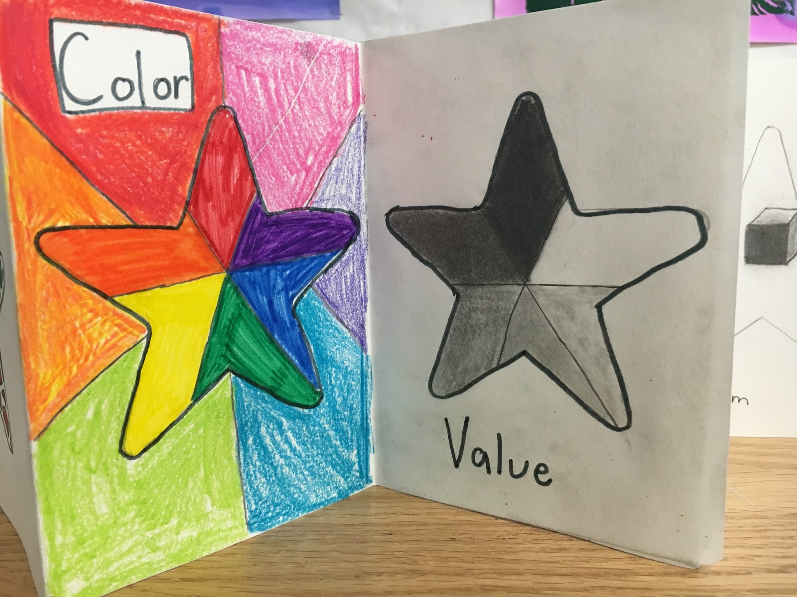 Art From One Thousand Hearts Elements of Art Accordion Books