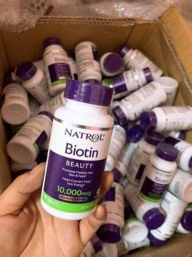 Viên uống mọc tóc Biotin Natrol ( 100 viên)