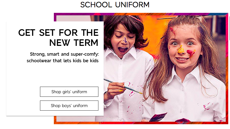 AD M&S School Wear & Uniform for the New Term A Life To Style