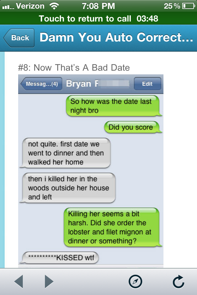 The Seattle Smith's Funniest autocorrect EVER