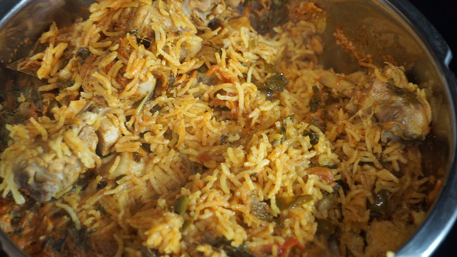 Chettinad Chicken Biryani in Pressure Cooker Steffi's Recipes