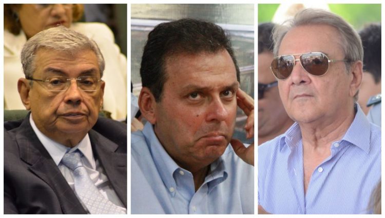 Resultado de imagem para fotos de agripino maia com carlos eduardo alves em 2014