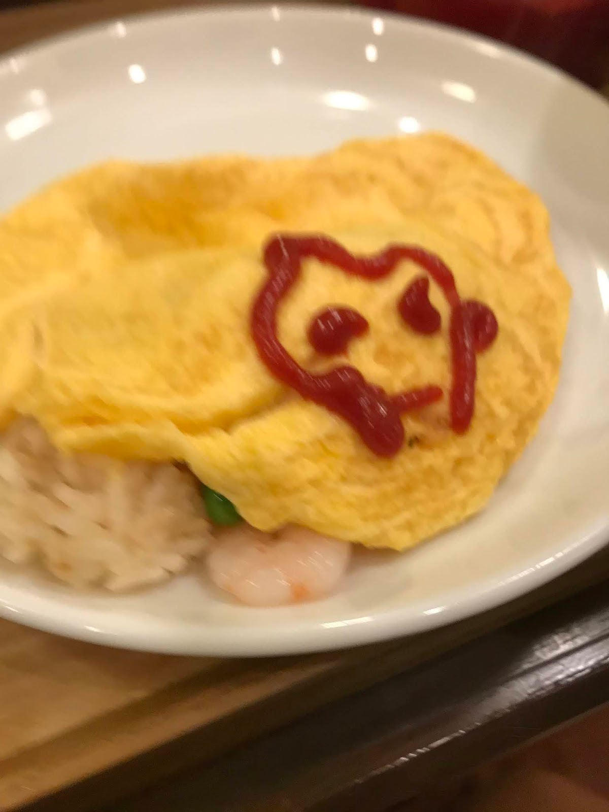 The Tokyo Chapter Egg wrapped rice it's a meal