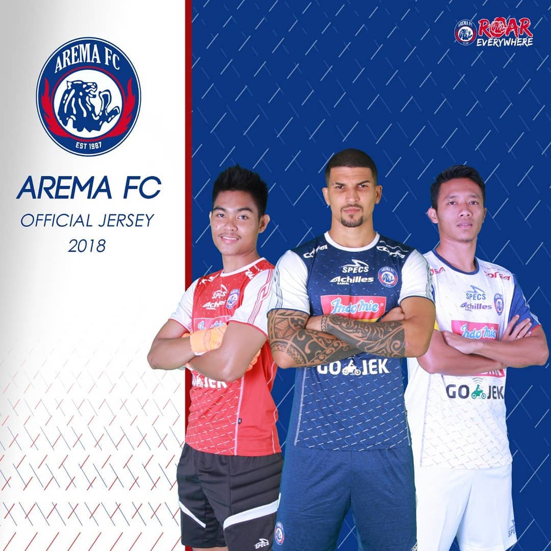 Kit AREMA FC 2018 by OKYJVNC