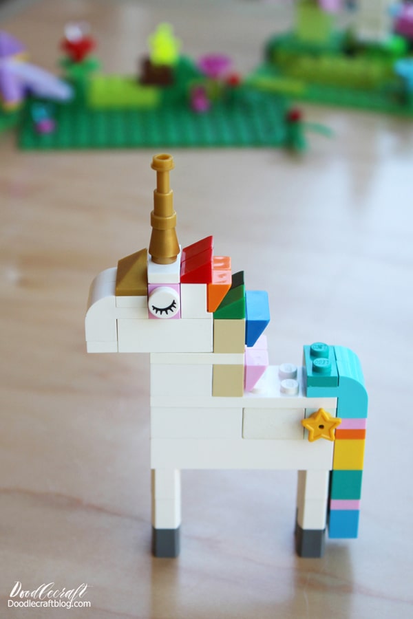 Lego Unicorn Building Instructions — DIY 