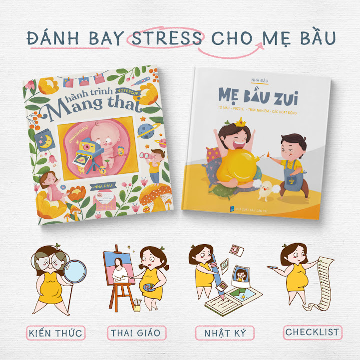 [A116] Activity book - Sách thai giáo cho Bà Bầu bán chạy số 1 Việt Nam