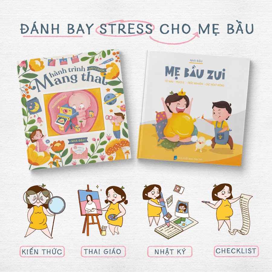 [A116] Bà Bầu nên đọc sách thai giáo nào tốt cho thai nhi?