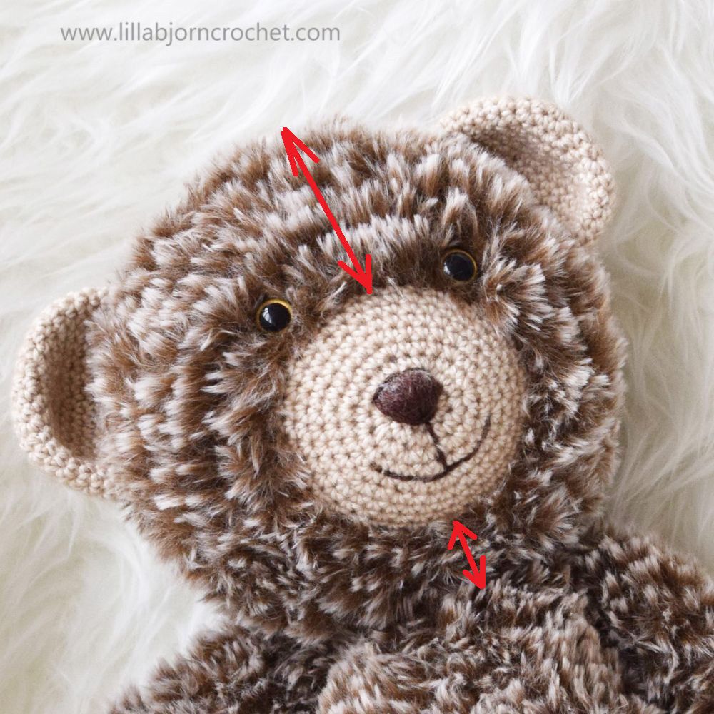 Baby Bear of Furry Tales: free crochet pattern
