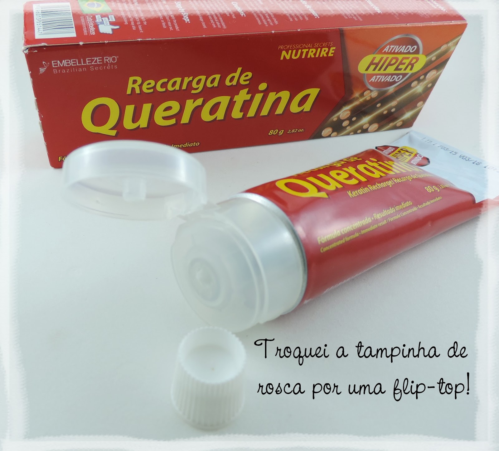 Blog Vanessa Sial : Nutrire Recarga de Queratina Embelleze 80g