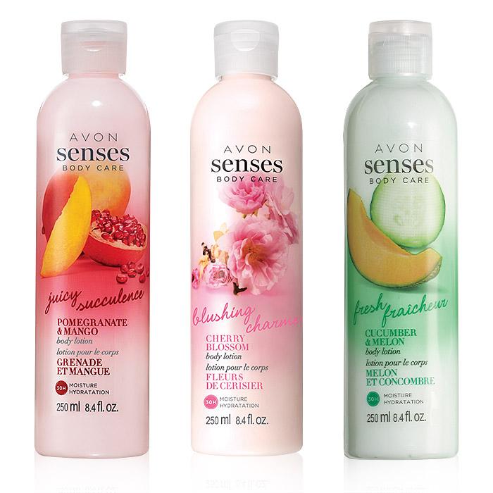 The New Avon Catalog Avon Senses Body Lotion Trio