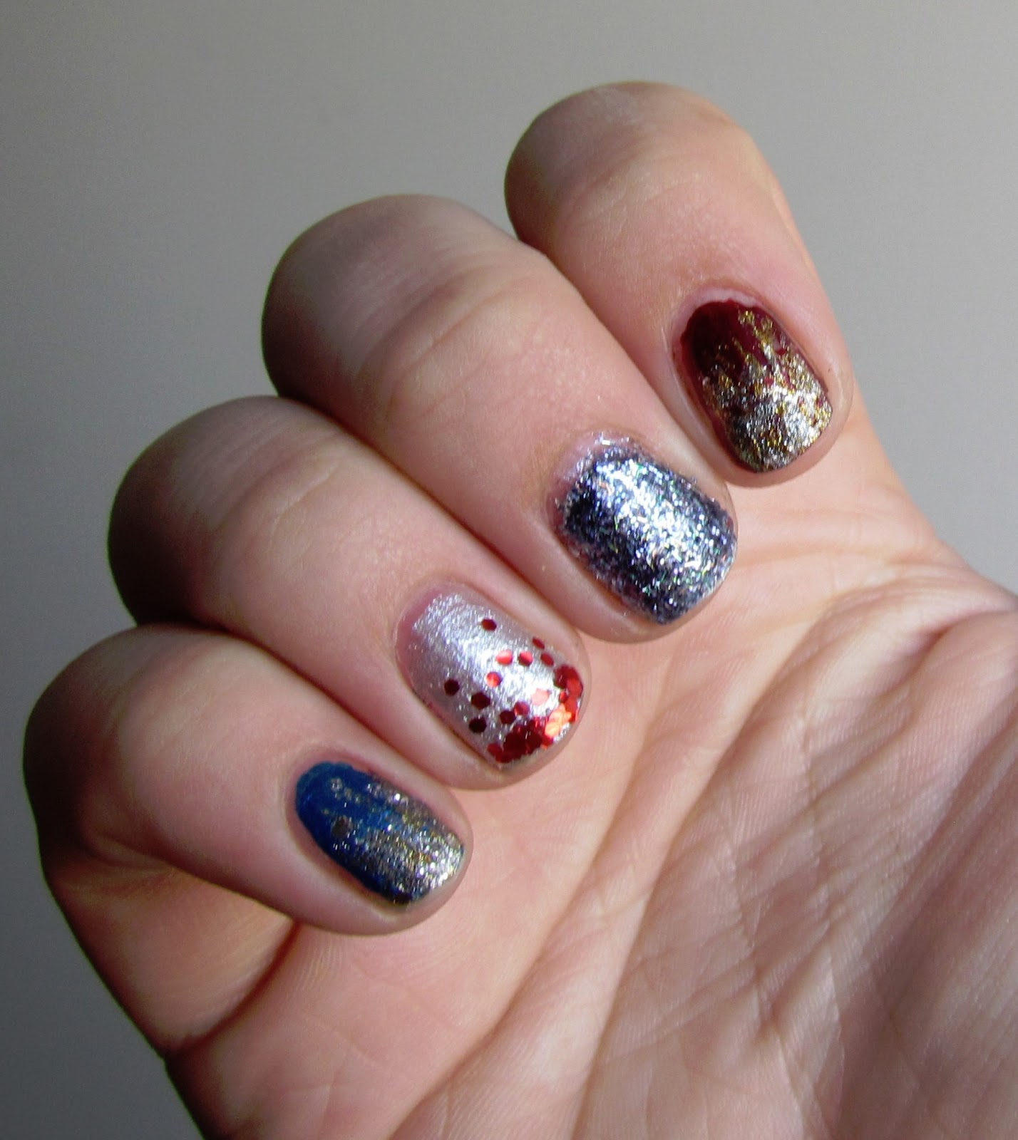 Karen Loves Nail Polish 4th of July Nail Art Challenge July 1st