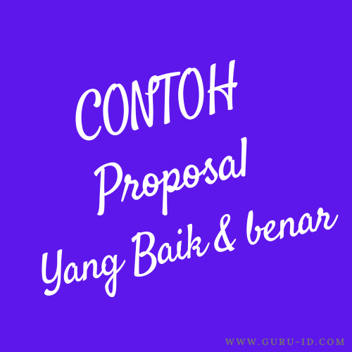 Contoh Proposal bantuan sarpras, Rehab Gedung, Ruang kelas